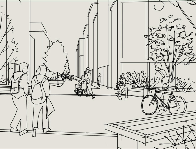 New public routes sketch