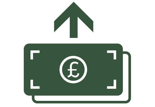 economic benefits icon